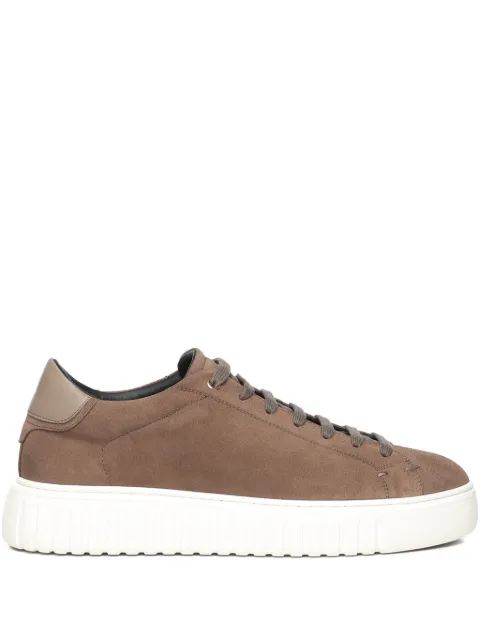 Giuliano Galiano suede sneakers Brown MARSCAMOSCIOTAUPE