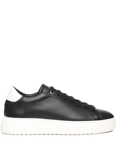 Giuliano Galiano leather sneakers Black MARSNAPPABLACKWHIRE