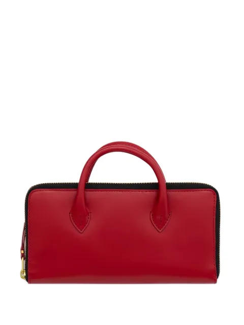 Comme Des Garçons Wallet top-handle zip wallet Red SA0110HA
