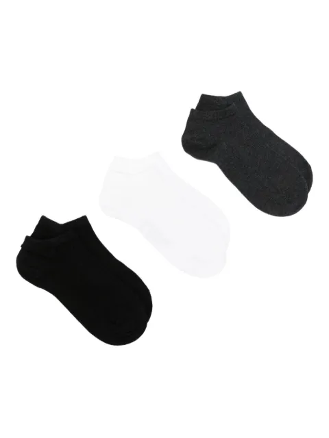 Marc O'Polo ribbed-trim socks (pack of three) Black MPOB514CH10702900940