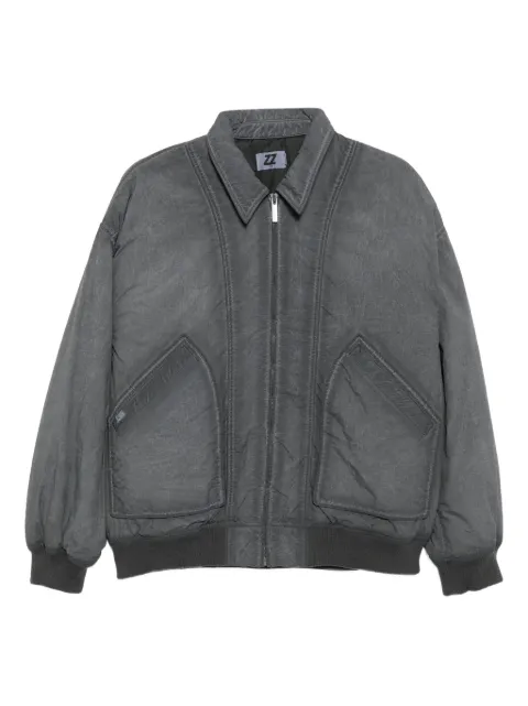 izzue zip-up puffer jacket Grey IZXJKM00113X