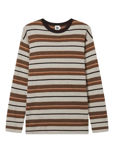b+ab striped sweater Grey 5F318AI