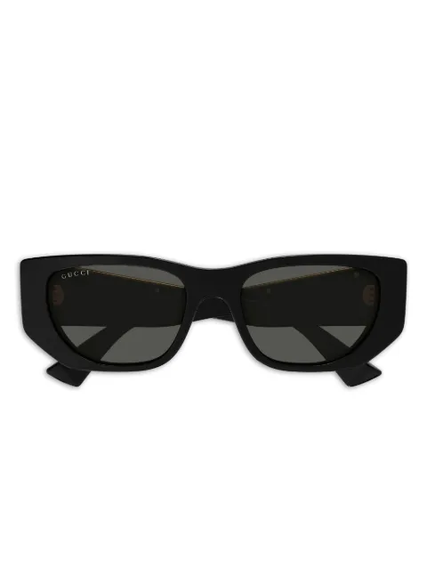 Gucci Eyewear stripe geometric sunglasses Black GG1959S001