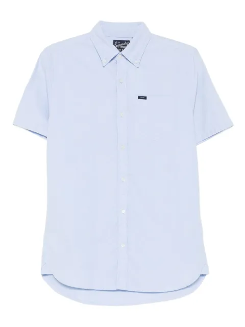 Superdry short-sleeve cotton shirt Blue M4010623A