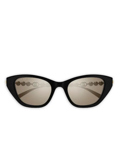 Gucci Eyewear GG1968S pearl cat-eye sunglasses Black GG1968S