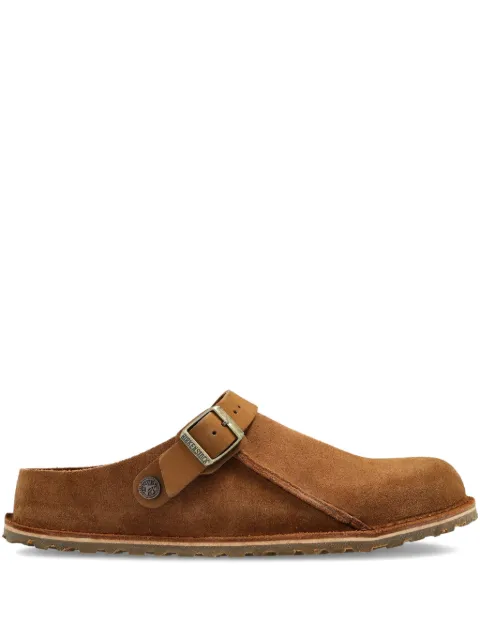 Birkenstock buckle strap mules Brown 1030235