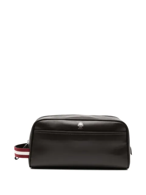 Bally logo leather clutch bag Brown MLN01QVT989