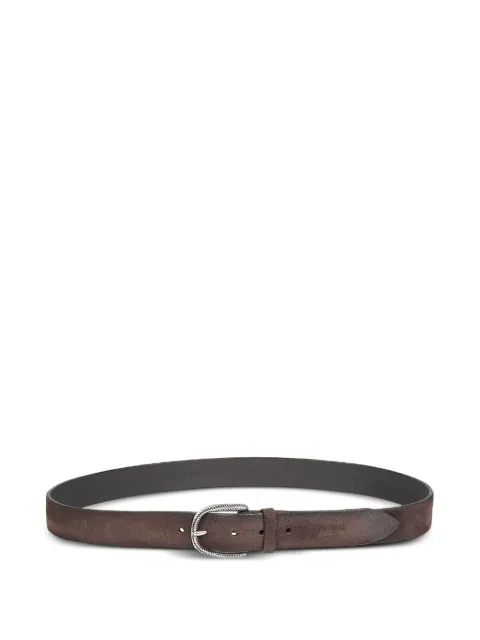 Orciani textured-buckle belt Brown U08363HNT