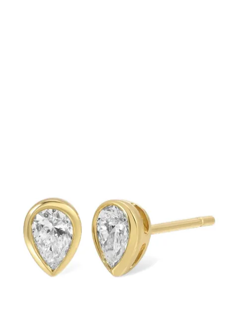 Anita Ko pear-bezel diamond studs Gold AKEBZSTPRYG