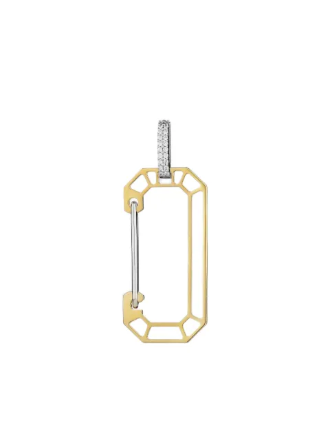EÉRA 18K yellow gold Anima Chiara Big diamond earring Gold ACERPL01B1