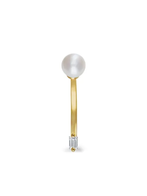 Delfina Delettrez 18K yellow gold Dots diamond earring Gold NTL5026A