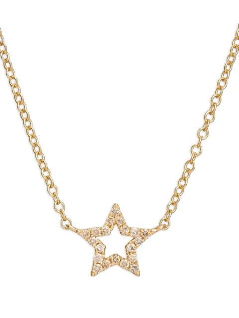 Rosa de la Cruz 18K yellow gold star-charm diamond necklace Gold STR600218KYELLOW