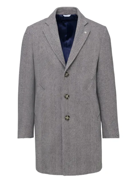 Manuel Ritz buttoned coat Grey 3932C4448C25374097