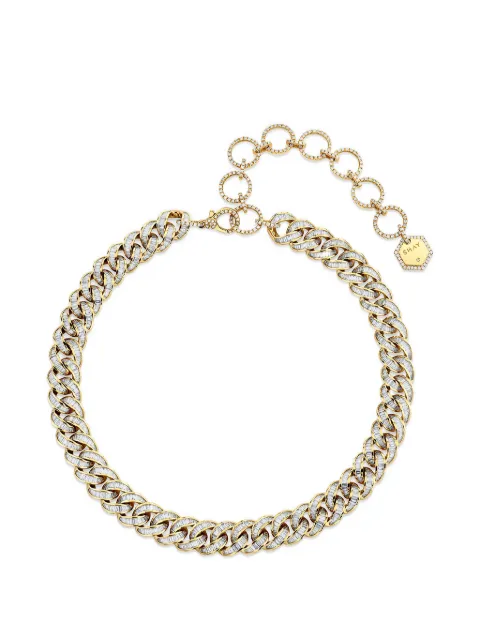 SHAY diamond link necklace Gold SN75YGDIA
