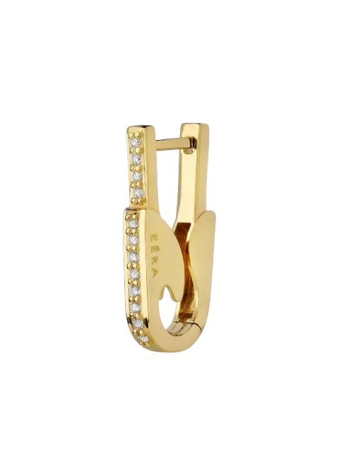 EÉRA 18K yellow gold diamond pin earring Gold PIERFP01U1