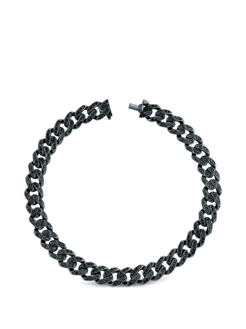 SHAY chain diamond bracelet Black SMB109