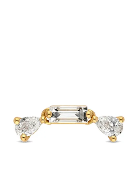 Delfina Delettrez 18K yellow gold Dancing diamonds single earring Gold CHA5003C