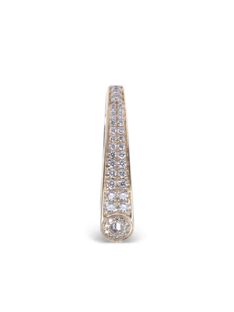 Rainbow K 14K yellow gold Grace diamond single earring Gold GRACENANOEARRINGDIAMONDS