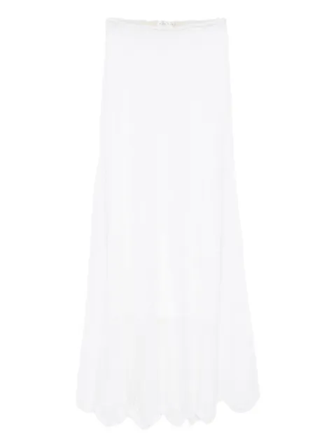 Forte Forte pleated skirt White 14447MYSKIRT