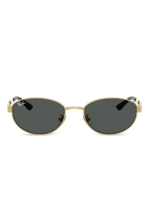 Ray-Ban oval-frame sunglasses Gold RB3774D00187