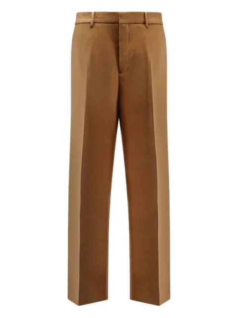 AMI Paris chino trousers Brown HTR423WV0088