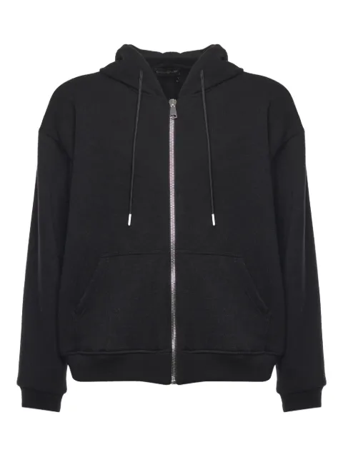Giuliano Galiano zip-up hoodie Black HUGELNERO