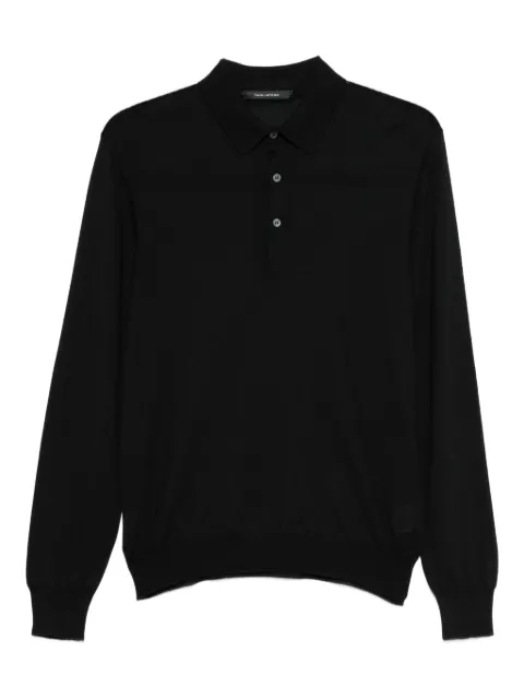 Tagliatore long sleeve polo shirt Black PALMERGSI2505099