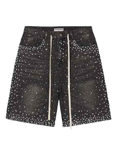 Vale Rainstorm embellished shorts Black VALE04012
