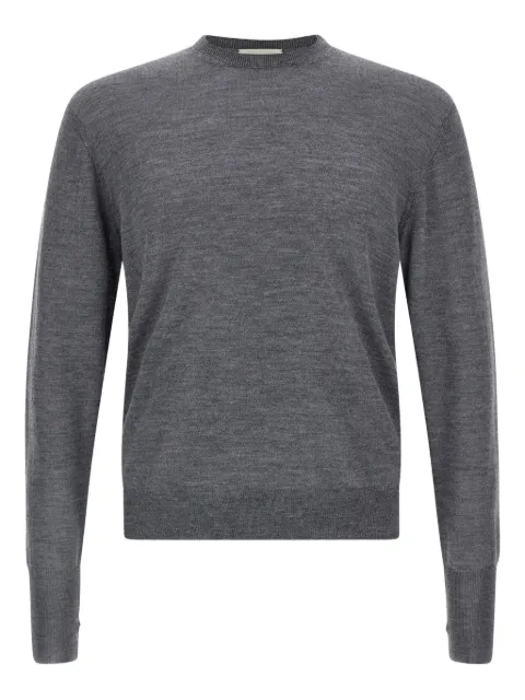 Ma'ry'ya long-sleeve crew-neck T-shirt Grey YRK020E6