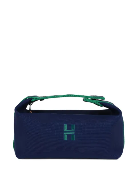 Hermès Pre-Owned 2024 Bride A Brac PM Travel case Marine tote bag Blue BRIDEABRACPMTRAVELCASE