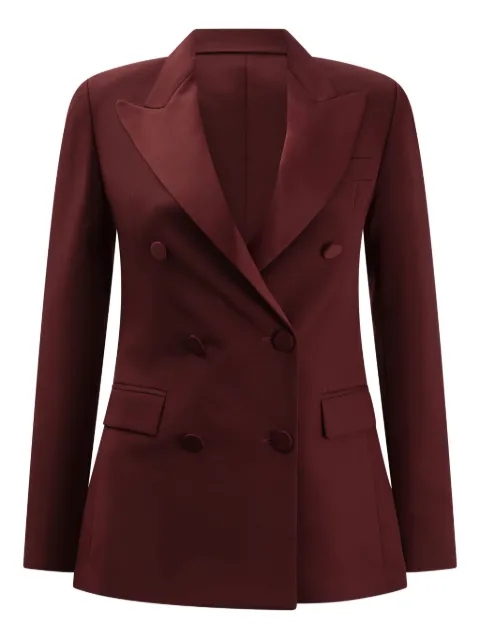 Semper bouble-breasted blazer Red 3877SK4203ACVINO