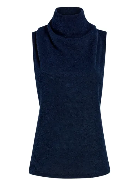 Proenza Schouler White Label Cynthia cowl-effect top Blue WL2614489JY128