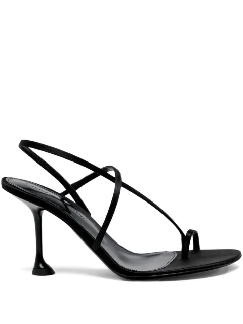 Proenza Schouler Tee slingback sandals Black SH261099F004A