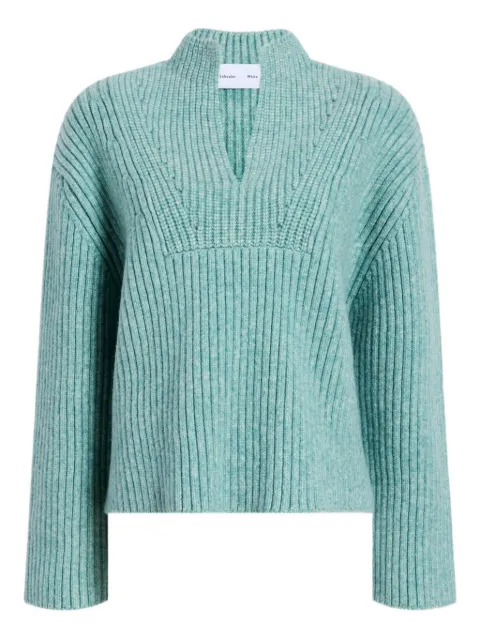 Proenza Schouler White Label Meron sweater Green WL2617613KW186