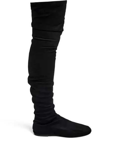 Proenza Schouler Tee over-the-knee boots Black SH261095F006FR