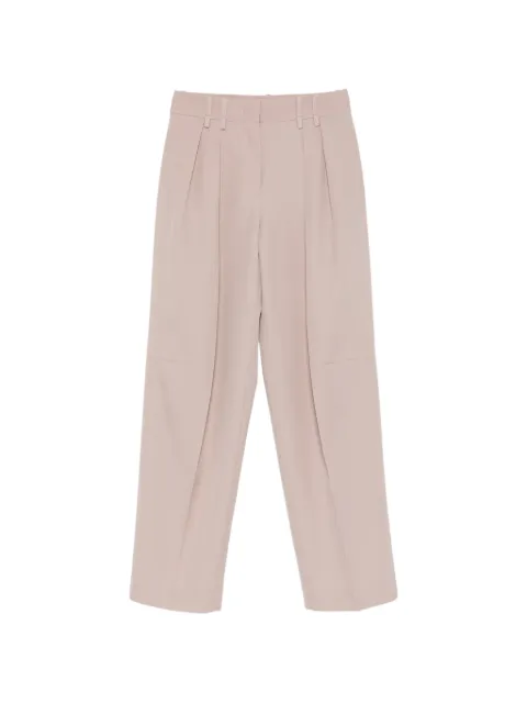 Jil Sander pleated trousers Pink J01KA0194J40002