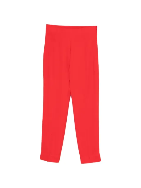 TOVE cuffed drew trousers Red TVT079RED