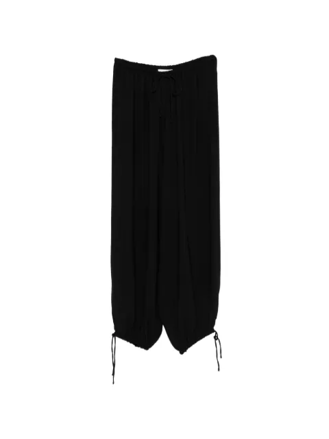 TOVE Estelia drawstring trousers Black TVT077BLK