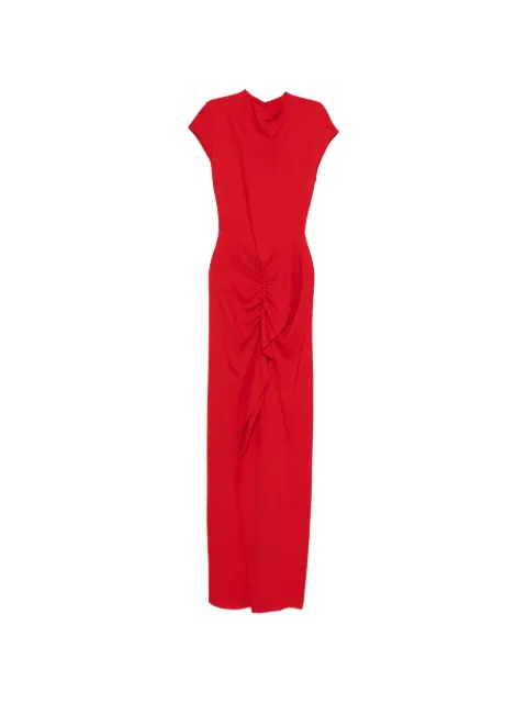 TOVE Beth draped maxi dress Red TVD205RED
