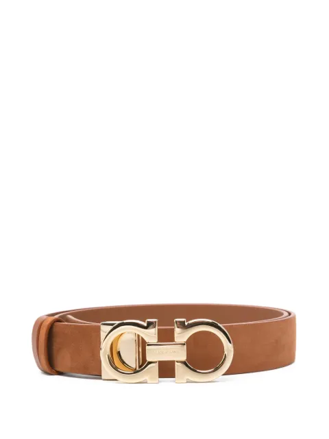 Ferragamo adjustable Gancini belt Brown 789989