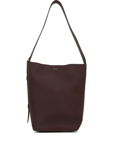 Max Mara medium Archetipo leather tote bag Purple 2524516021600