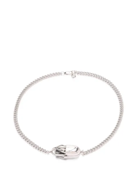 Capsule Eleven Capsule Crystal jasper necklace Silver CCCZJS