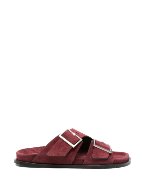 ALOHAS Alba suede sandals Red S1011850439