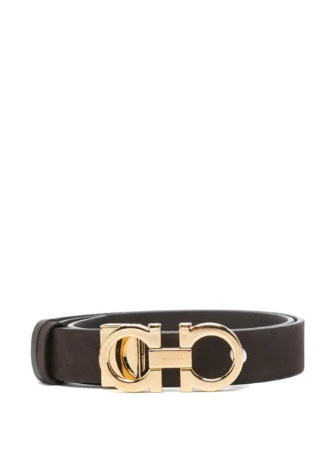 Ferragamo adjustable Gancini belt Brown 789990