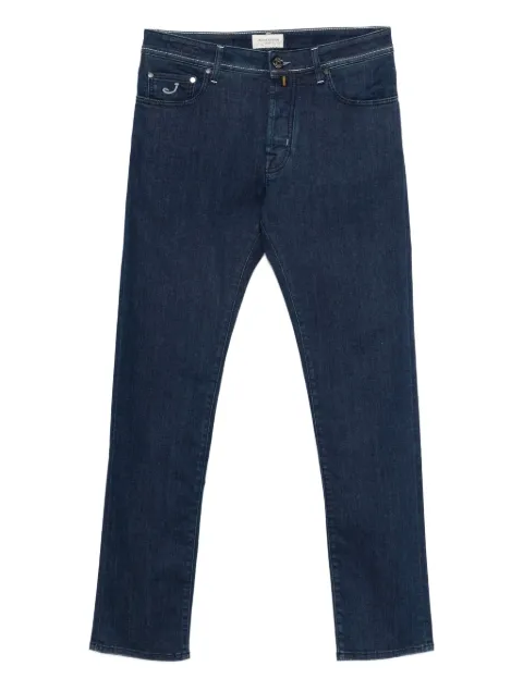 Jacob Cohën logo-embroidered jeans Blue JUMQE004056S3623R2