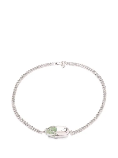 Capsule Eleven Capsule Crystal amethyst necklace Silver CCCGAS