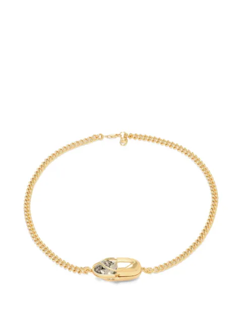 Capsule Eleven Capsule Crystal pyrite necklace Gold CCCPV
