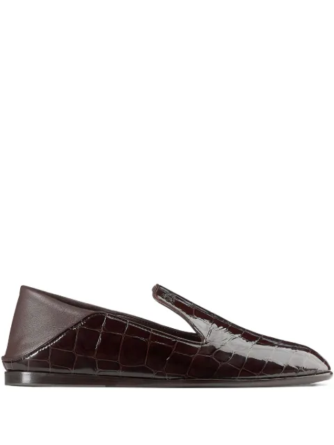 Jimmy Choo Eliott Slipper shoes Brown ELIOTSLIPPERFCBH