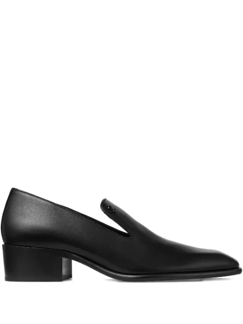 Jimmy Choo Eliot 45 slipper loafers Black ELIOTSLIPPER45MVIL