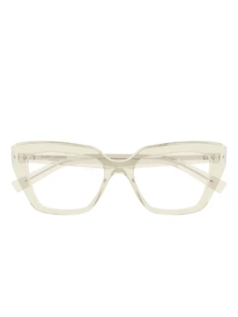 Saint Laurent Eyewear cat-eye glasses Neutrals SL829